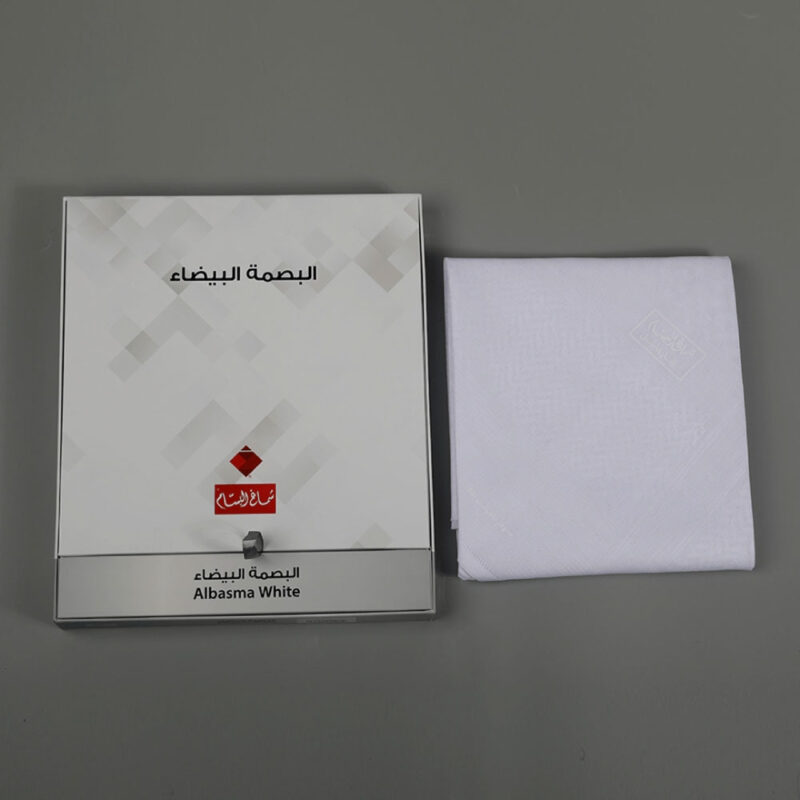 شماغ البسام البصمة البيضاء