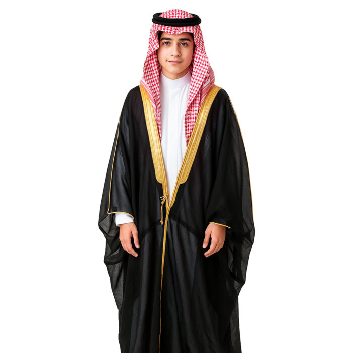 بشت شبابي أسود
