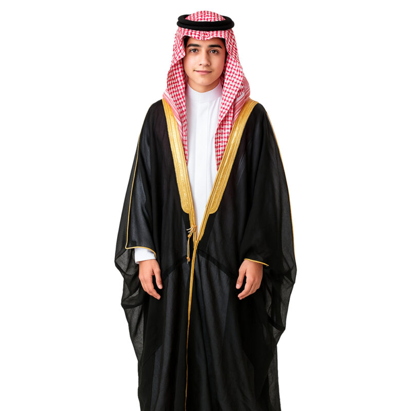 بشت شبابي أسود